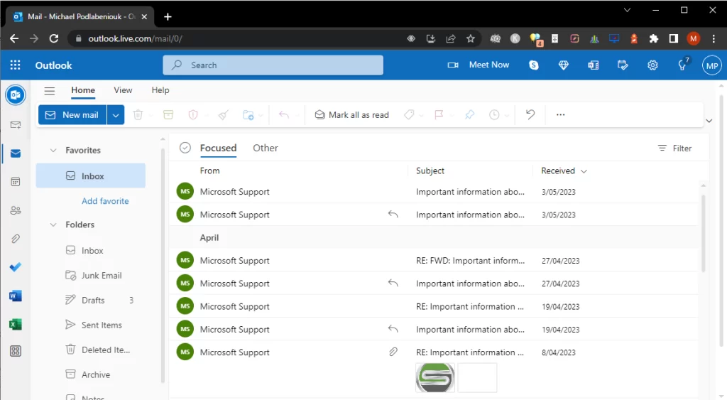 Use OWA workaround