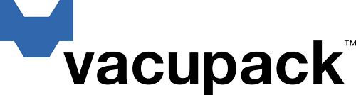 Logo of Vacupack, packaging specialists in Moorabbin