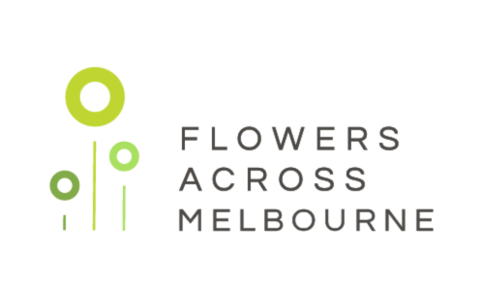 Flowers Across Melbourne flower delivery business logo