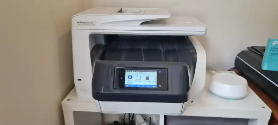 HP OfficeJet Pro 8730 at a residential Wi-Fi client location