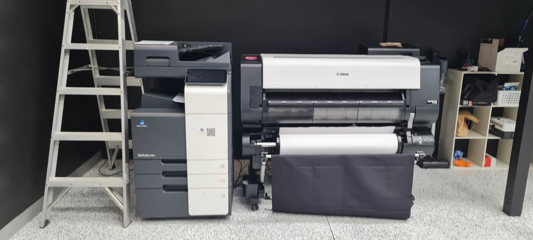 Canon large-format printer and multifunction equipment at Kwik Kopy Mornington