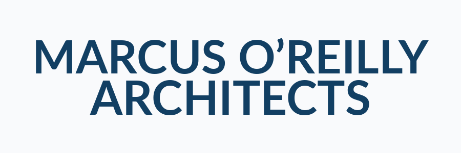 Marcus O'Reilly Architects client name tile, not an official logo