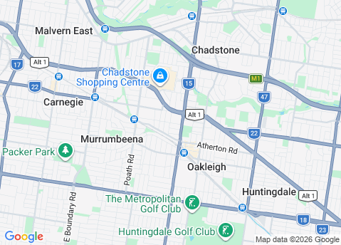 Computer Repairs service area map for Hughesdale 3166
