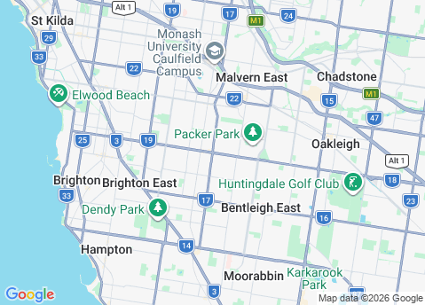 Computer Repairs service area map for Ormond 3204