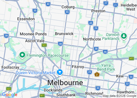 Computer Repairs service area map for Princes Hill 3054