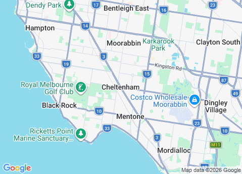 IT Support Cheltenham 3192 service area map