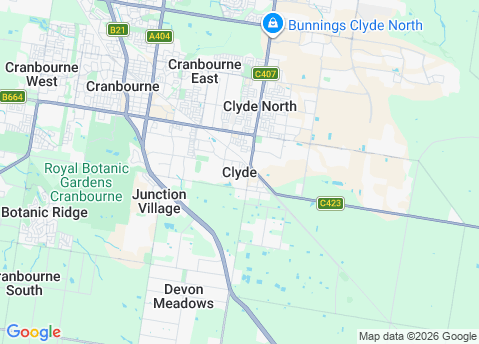 IT Support service area map for Clyde 3978