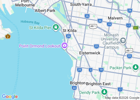 IT Support Elwood 3184 service area map